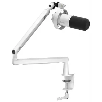 FIFINE T688W dinamiskais mikrofons ar loku, USB/XLR, balts