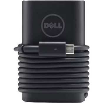 Dell 90W USB-C AC lādētājs ar 1m kabeli - USB Power Delivery 3.0, EU spraudnis