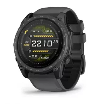 Garmin tactix 8 – 51 mm, AMOLED, Cerakote pārklājums, Applied Ballistics Ultralight Solver, Slate Grey