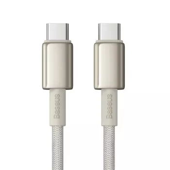 Baseus Tungsten Gold USB-C uz USB-C kabelis 100W 1m zelts