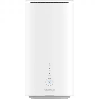 Strong BE3600 5G maršrutētājs - Wi-Fi 6E AXE3600 Tri-Band, 2.5G WAN/LAN, Nano-SIM, melns