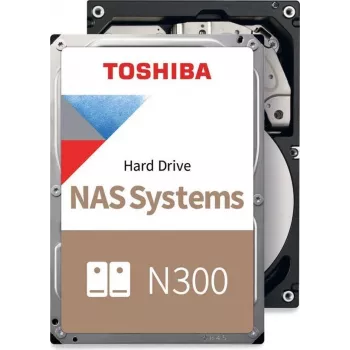 Toshiba N300 NAS cietais disks 14TB Bulk 3,5 inch SATA 7200 RPM 512MB CMR