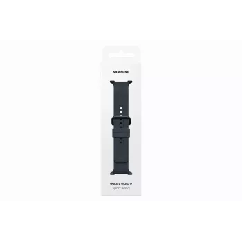 Samsung Sport Band M/L Galaxy Watch 9, Watch 8, Watch 7, Watch 6, Watch 5, Watch 4 - melns fluoroelastomers