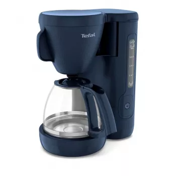 TEFAL CM2M1410 Morning pilienu kafijas automāts, melns un nerūsējošais tērauds, 1000W, 1.25L, 10-15 tases