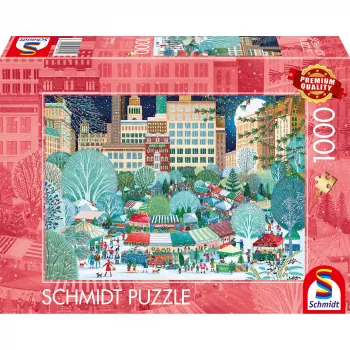 Schmidt Spiele Winterzauber 1000 gabalu puzle