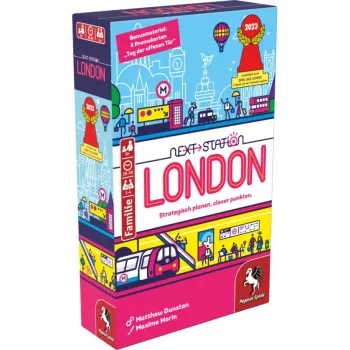 PEGASUS Next Station London - Flip & Write galda spēle, 1-4 spēlētājiem, no 8 gadiem