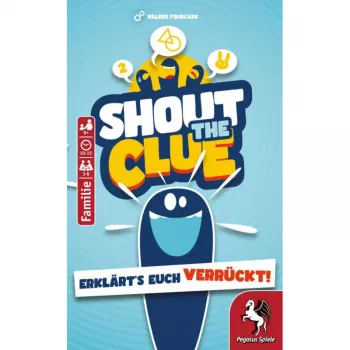 PEGASUS Shout the Clue galda spēle - vārdu minēšanas un šarāžu spēle