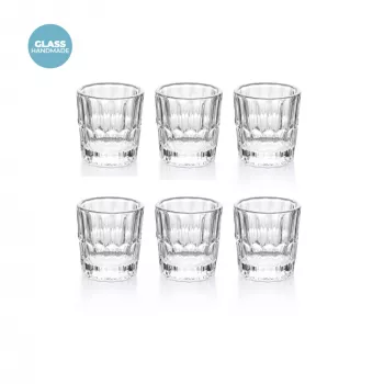 Guzzini Vanity Glass 6 glāzīšu komplekts, caurspīdīgs (13140500)