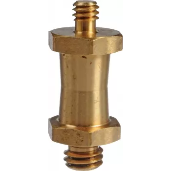 Manfrotto 037 Reversible Camera Screw Adapter 1/4 inch-20 uz 3/8 inch-16, niķelēts misiņš