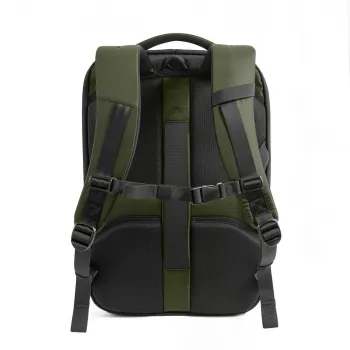 TECH-PROTECT DEFENDER S70 Ryanair & Wizz Air ceļojumu mugursoma ar laptopa nodalījumu 24L 40x30x20 Militāri zaļa