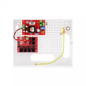 ATTE IP-5-11-E 5 portu Fast Ethernet PoE slēdzis ar 4 PoE portiem, 78W budžetu, Extend režīmu un portu izolāciju