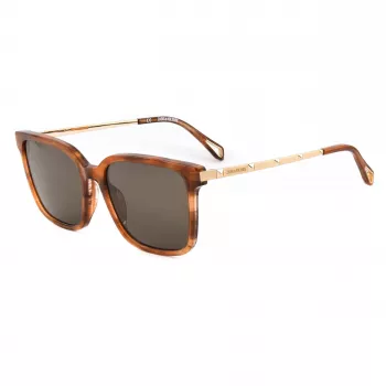 ZADIG & VOLTAIRE SZV308-5507LC Sieviešu Havanānas saulesbrilles ar brūnām gradienta lēcām, 55/18/140 mm