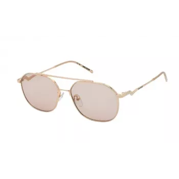 Zadig & Voltaire sieviešu kvadrātveida saulesbrilles SZV377S5608FC Brown Havana 56mm