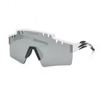 Philipp Plein Sport vīriešu saulesbrilles SSP001-9905WW - melns rāmis, pelēkas lēcas, 99mm