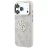 Guess 4G Big Strass Logo Maciņš iPhone 17 Pro / 18 Pro - Rozā