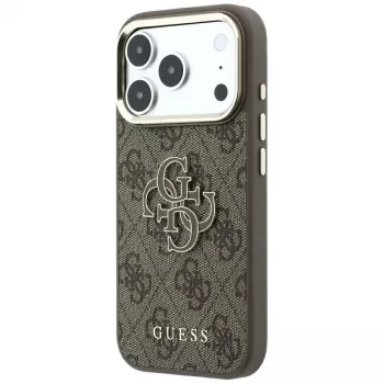 Guess 4G un liela sveķu logo maciņš iPhone 17 Pro Max / 18 Pro Max - Brūns