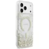 Guess Resin Bottom Glitter MagSafe Maciņš iPhone 18 Pro Max / 17 Pro Max, Zelts