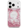 Guess Resin Bottom Glitter MacSafe maciņš Apple iPhone 18 Pro / 17 Pro, rozā