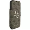 Guess Book 4G Metal Logo Maciņš Apple iPhone 18 Pro / 17 Pro – Brūns