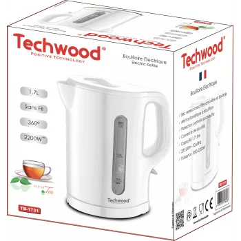 Techwood TB-1731 1.7 L elektriskā tējkanna (TB-1731)