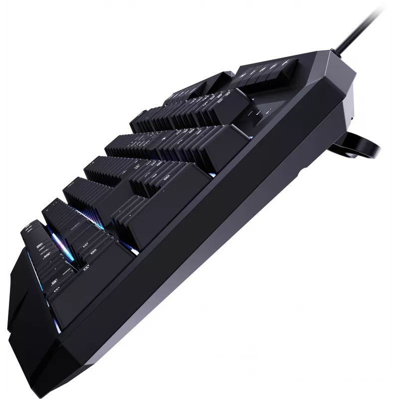 Speedlink Ludicium RGB Rainbow tastatūra, ASV izkārtojums (SL-670004-BK-US)