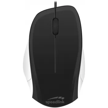 Speedlink Ledgy klusā pele, melna/balta (SL-610015-BKWE)