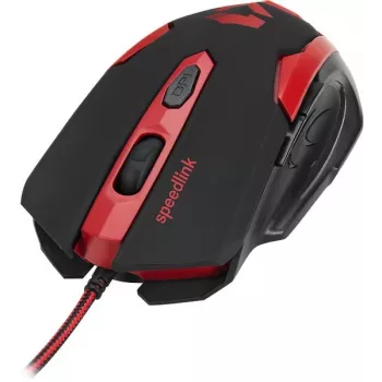 Speedlink Xito vadu spēļu pele, 5 pogas, 3200 DPI (SL-680009-BKRD)