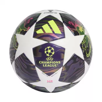 Adidas UCL 25/26 Street Ball 5. izmēra futbola bumba – Balta/Violeta (JX9088)