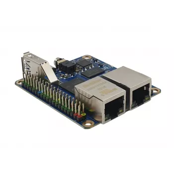 ALLNET Rock Pi E D8P divu Ethernet plates RK3328 1GB RAM bez Wi-Fi/BT PoE