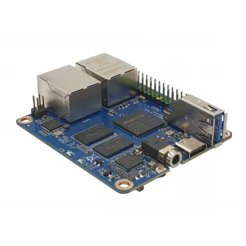 ALLNET Rock Pi E D8P divu Ethernet plates RK3328 1GB RAM bez Wi-Fi/BT PoE