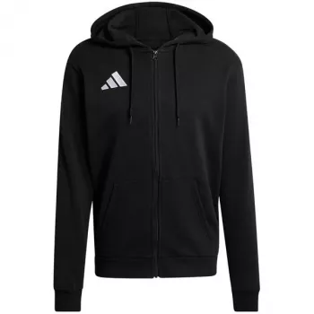 adidas Entrada 26 Full-Zip Hoodie Vīriešu Melns 2XL KF5945