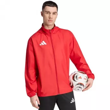 adidas Entrada 26 vīriešu daudzfunkcionālā treniņjaka sarkana KQ9072 XL