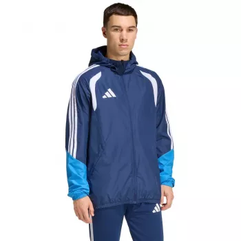 adidas Tiro 26 Competition All Weather vīriešu treniņu jaka, tumši zila (JY8869, izmērs L)