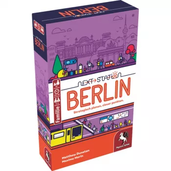 PEGASUS Next Station Berlin – Roll & Write galda spēle (vācu versija)