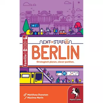 PEGASUS Next Station Berlin – Roll & Write galda spēle (vācu versija)