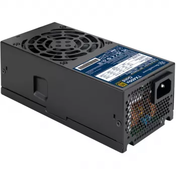 SilverStone TX400x Gold 400W 80 PLUS Gold ATX barošanas bloks, melns, 2x PCIe