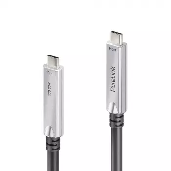 PureLink FiberX 10 FX-I605-010 USB-C aktīvais optiskais kabelis 10m 10Gbps melns