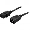 BlueWalker PowerWalker strāvas kabelis IEC 60320 C19 uz C20 1,8 m melns
