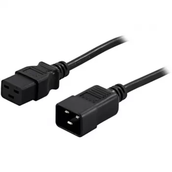 BlueWalker PowerWalker strāvas kabelis IEC 60320 C19 uz C20 1,8 m melns