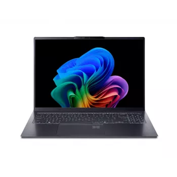 Acer Swift Go 16 AI 16 collu OLED 3.2K 120Hz klēpjdators - Intel Core Ultra 5 125H, 32GB LPDDR5X, 1TB SSD, Wi-Fi 6E, Pure Silver