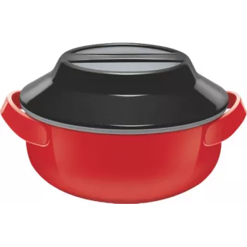 Milton Microwow 1000 termotrauks, 0.82 L, sarkans (MT-6491-P)