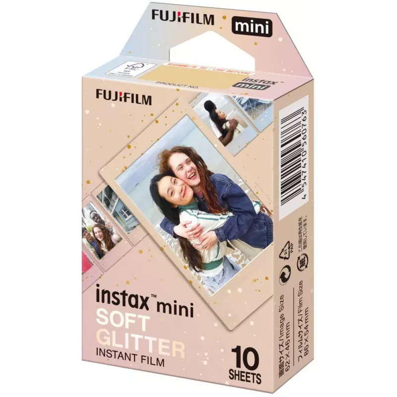Fujifilm instax mini Soft Glitter plēve (10 kadri)