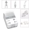 Rossmax NK1000 3-in-1 kompresijas nebulizators ar deguna skalošanas un aspirācijas funkcijām, 2,5 μm daļiņu izmērs, >80% smalko daļiņu deva, 0,35 ml/min izsmidzināšanas ātrums, 5 ml medikamentu tvertne, 10 ml deguna skalošanas tvertne, <60 dB troksnis, ne