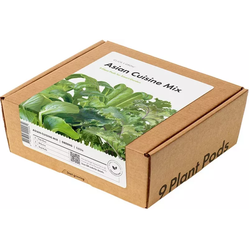 Click & Grow PPMAGX9 Smart Garden augu kapsulas 9 gab. (jaukts sortiments, bioloģiski noārdāmas, ar kupoliem)