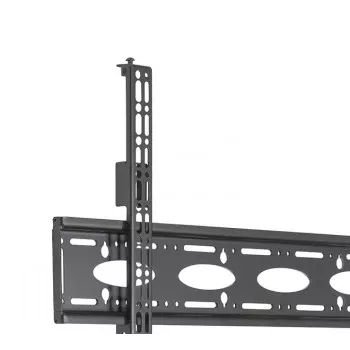 B-TECH AV BT8448-150/BB Īpaši liela universāla griestu stiprinājuma sistēma ar 1,5 m Ø50 mm stabu, VESA līdz 1100x700, 130 kg, melna