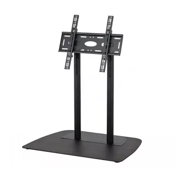 B-TECH AV SYSTEM X - Universāls zemas montāžas grīdas statīvs plakanajiem ekrāniem (VESA 600 x 400) - 0,75 m Ø50 mm stabi