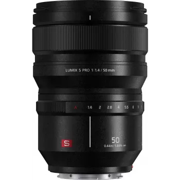 Panasonic Lumix S Pro 50mm f/1.4 objektīvs, L-mount, pilna kadra (S-X50E)