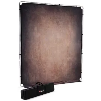 Manfrotto EzyFrame Vintage rāmis ar fonu, valrieksta krāsā (LL LB7934)