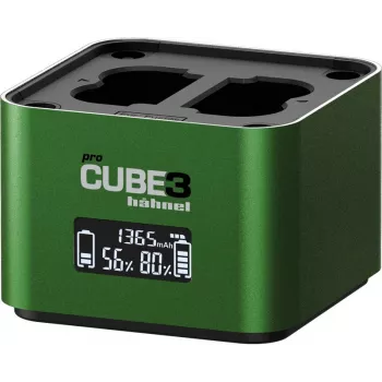 Hähnel ProCube 3 Twin lādētājs Fujifilm kamerām (1000 577.3)