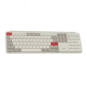 Keychron B6 Pro Ultra-Slim 100% bezvadu mehāniskā tastatūra – Retro Red